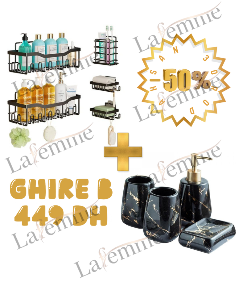 Pack Complet Salle de Bain de Luxe (50% de Réduction)