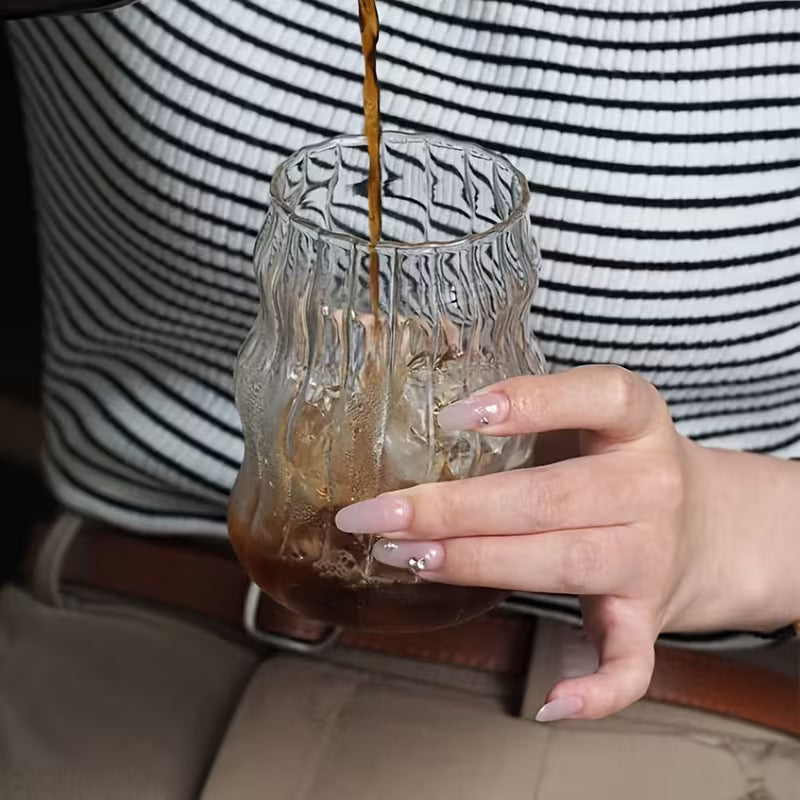 Verre Ondulé au Design Organique et Haut de Gamme