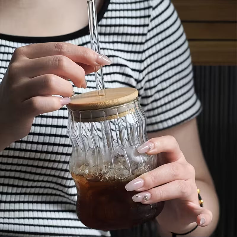 Verre Ondulé au Design Organique et Haut de Gamme