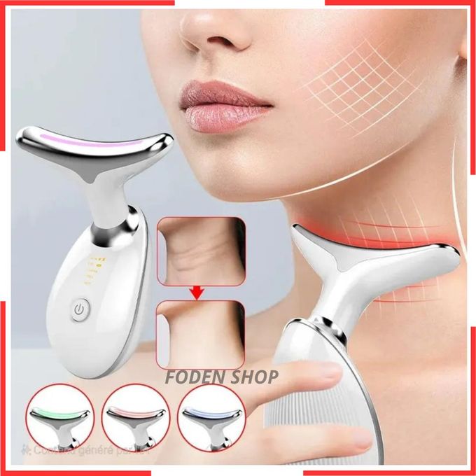 Masseur de Cou et Visage LED – Appareil de Tonification Anti-Âge 3-en-1
