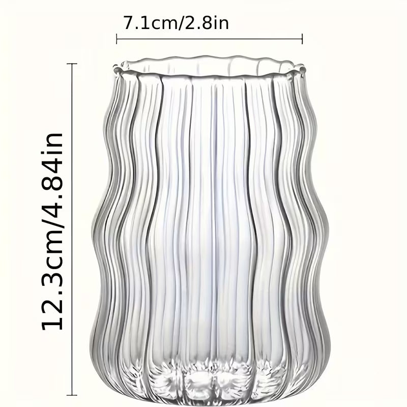 Verre Ondulé au Design Organique et Haut de Gamme