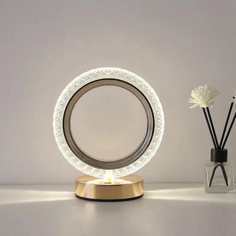 Lampe de Chevet en Forme ronde