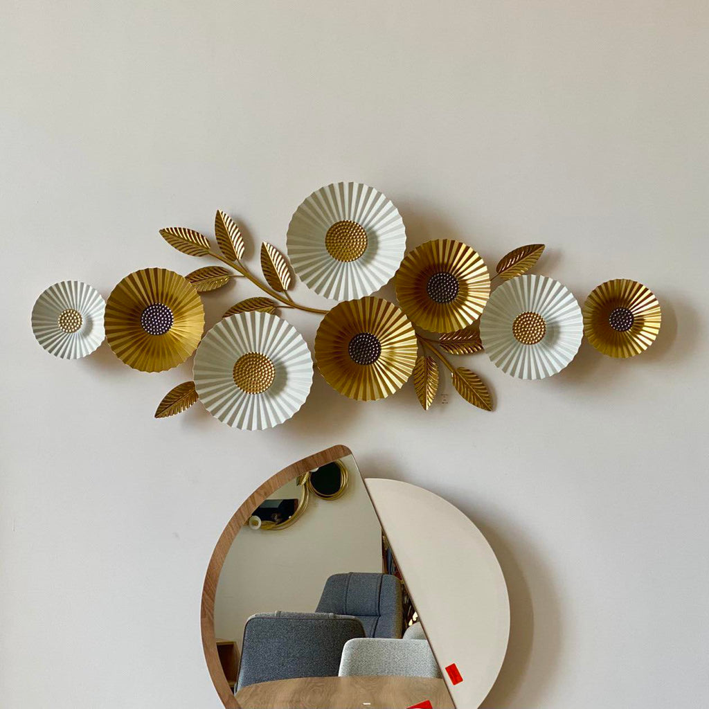 Lumière Murale 3D en Fer Forgé – Décoration de Luxe 120x60 cm avec Éclairage LED