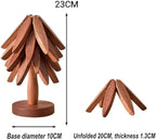 Lot de 4 dessous de plat en bambou