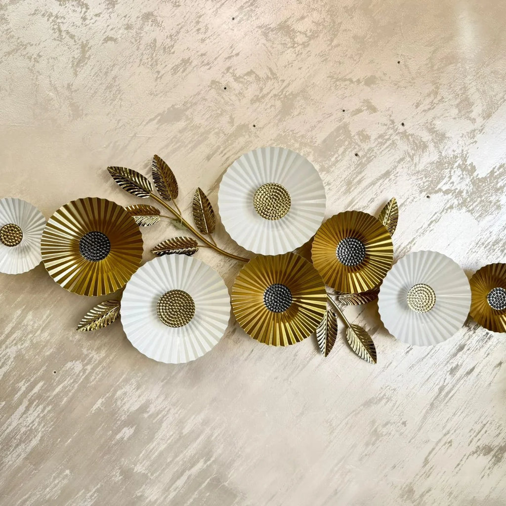 Lumière Murale 3D en Fer Forgé – Décoration de Luxe 120x60 cm avec Éclairage LED