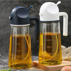 2 Bouteille de Pulvérisation d’Huile d’Olive en Verre de couleur bleu  – 250ml