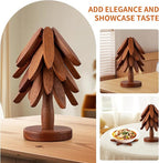 Lot de 4 dessous de plat en bambou