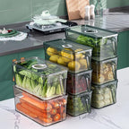 3 Boîtes de Rangement Alimentaire Hermétiques et Empilables