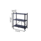 Étagère pliable à 3 niveaux