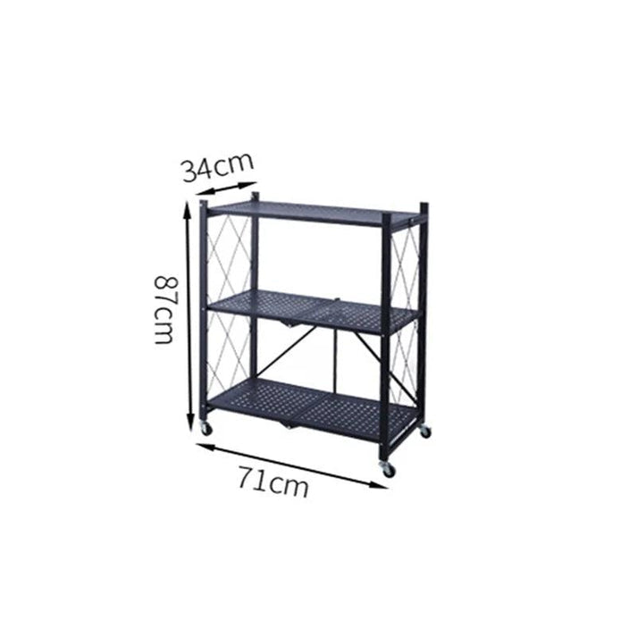 Étagère pliable à 3 niveaux
