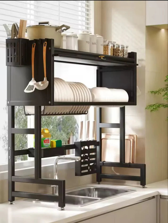 Égouttoir Surélevé – Gardez Votre Cuisine Propre et Ordonnée