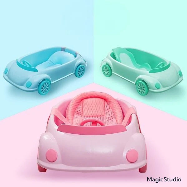 Baignoire pour Bébé Portable – Confort et Sécurité Même en Voiture