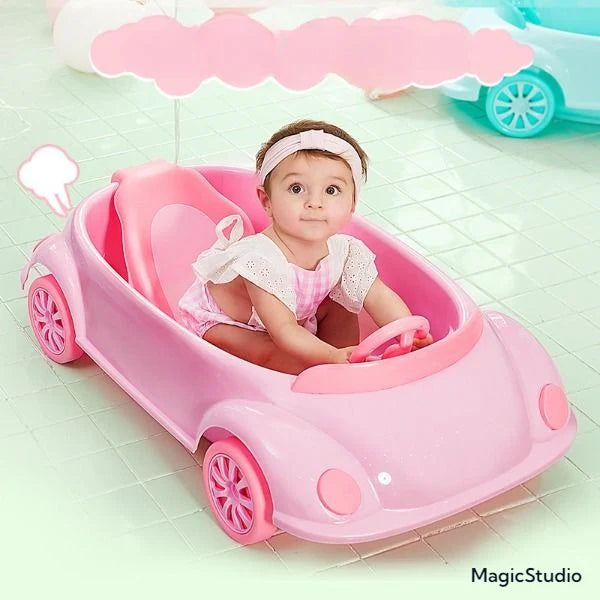Baignoire pour Bébé Portable – Confort et Sécurité Même en Voiture