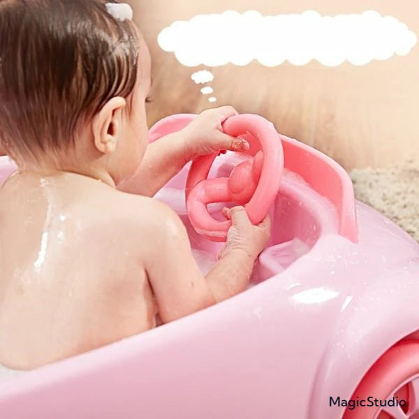 Baignoire pour Bébé Portable – Confort et Sécurité Même en Voiture