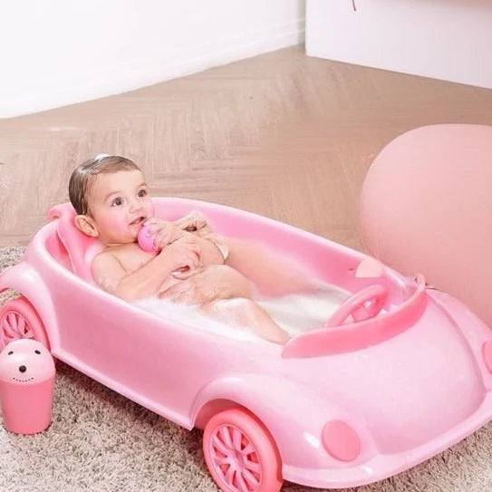 Baignoire pour Bébé Portable – Confort et Sécurité Même en Voiture
