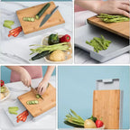 Planche à Découper en Bambou – Rapidité & Précision