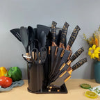 Ensemble Ustensiles Cuisine Silicone 20 pcs – Haute Qualité