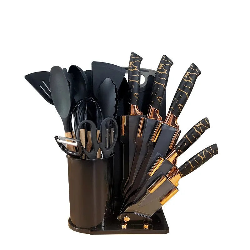 Ensemble Ustensiles Cuisine Silicone 20 pcs – Haute Qualité