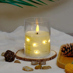 3 Bougies Électroniques Sans Flamme à Piles ( Grand - Moyen - Petite )