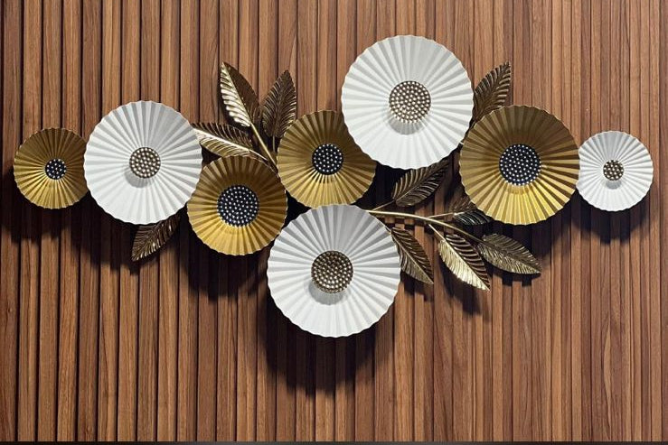 Lumière Murale 3D en Fer Forgé – Décoration de Luxe 120x60 cm avec Éclairage LED