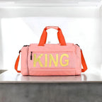 Sac de Sport Femme avec Poche à Chaussures – Compact & Spacieux