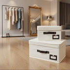 Lot de 2 Boîtes de Rangement – Pratiques, Élégantes et Solides