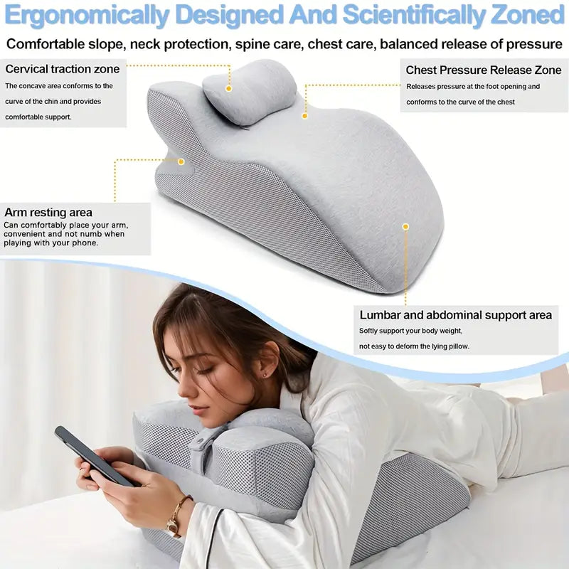 Oreiller Ergonomique de Soutien Doux – Confort et Relaxation