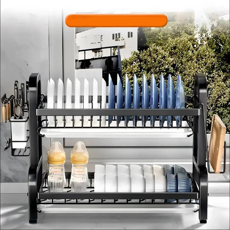 Égouttoir Vaisselle 2 Niveaux – Pratique, Durable et Chic