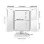 Miroir intelligent de maquillage du miroir LED