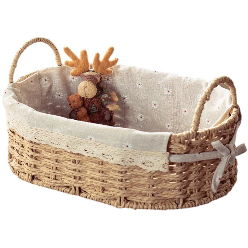 Ensemble de 2 Paniers de Rangement en Osier – Pratiques et Élégants