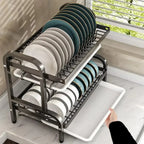 Égouttoir à Vaisselle 3 Niveaux – Rangement Spacieux et Pratique