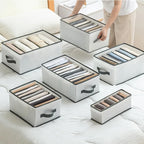 2 Boîtes de Rangement Solution Pratique et Lavable pour un Placard Organisé