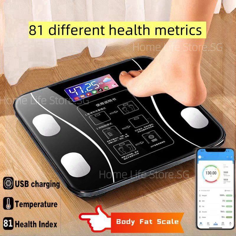 Balance Connectée Numérique "Healthy Weight Scale" – Verre Trempé 180 kg