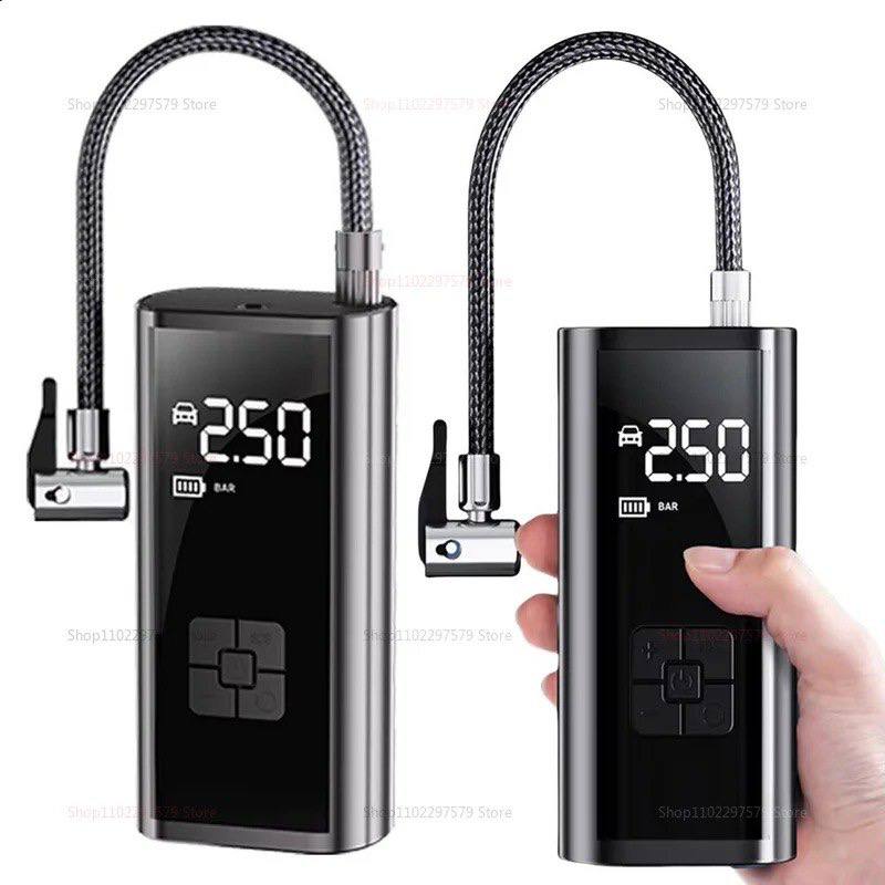 Compresseur/Gonfleur de Pneus Numérique Intelligent – Auto-Stop & Haute Efficacité