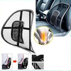 Coussin Lombaire Ergonomique Massant – Filet Respirant Anti-Transpiration