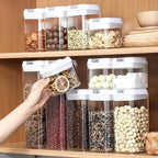 Contenants Hermétiques Transparentes – Conservation Parfaite & Design Moderne