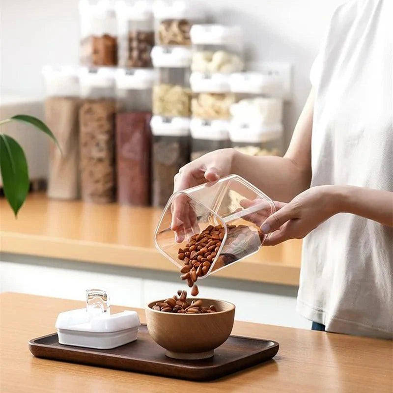 Contenants Hermétiques Transparentes – Conservation Parfaite & Design Moderne